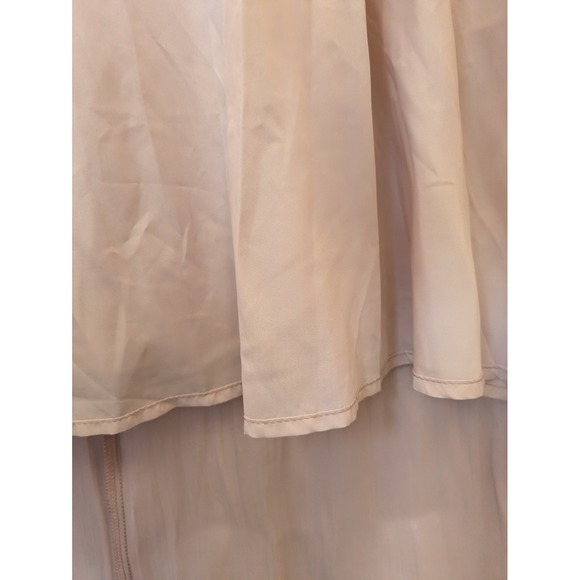 Anewsta Women's L Victorian Metallic Pleated Long Sleeve V Neck‎ Maxi Dress - Picture 8 of 11